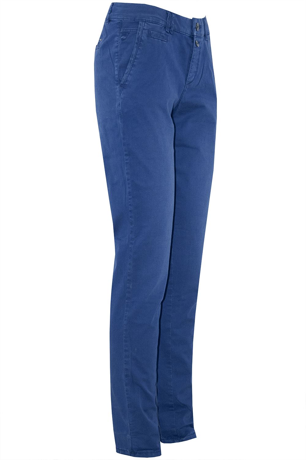 Femme femmes Skinny slim 2 boutons poches Crayon Longueur Cheville Denim Jeans Pantalon