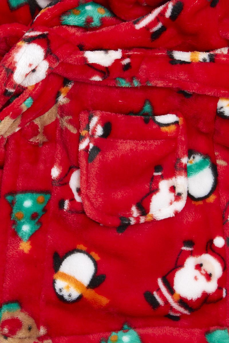 Baby Boy Girl Babies Dressing Gown Robe Plush Fleece Velvet Soft Cosy Warm Gift