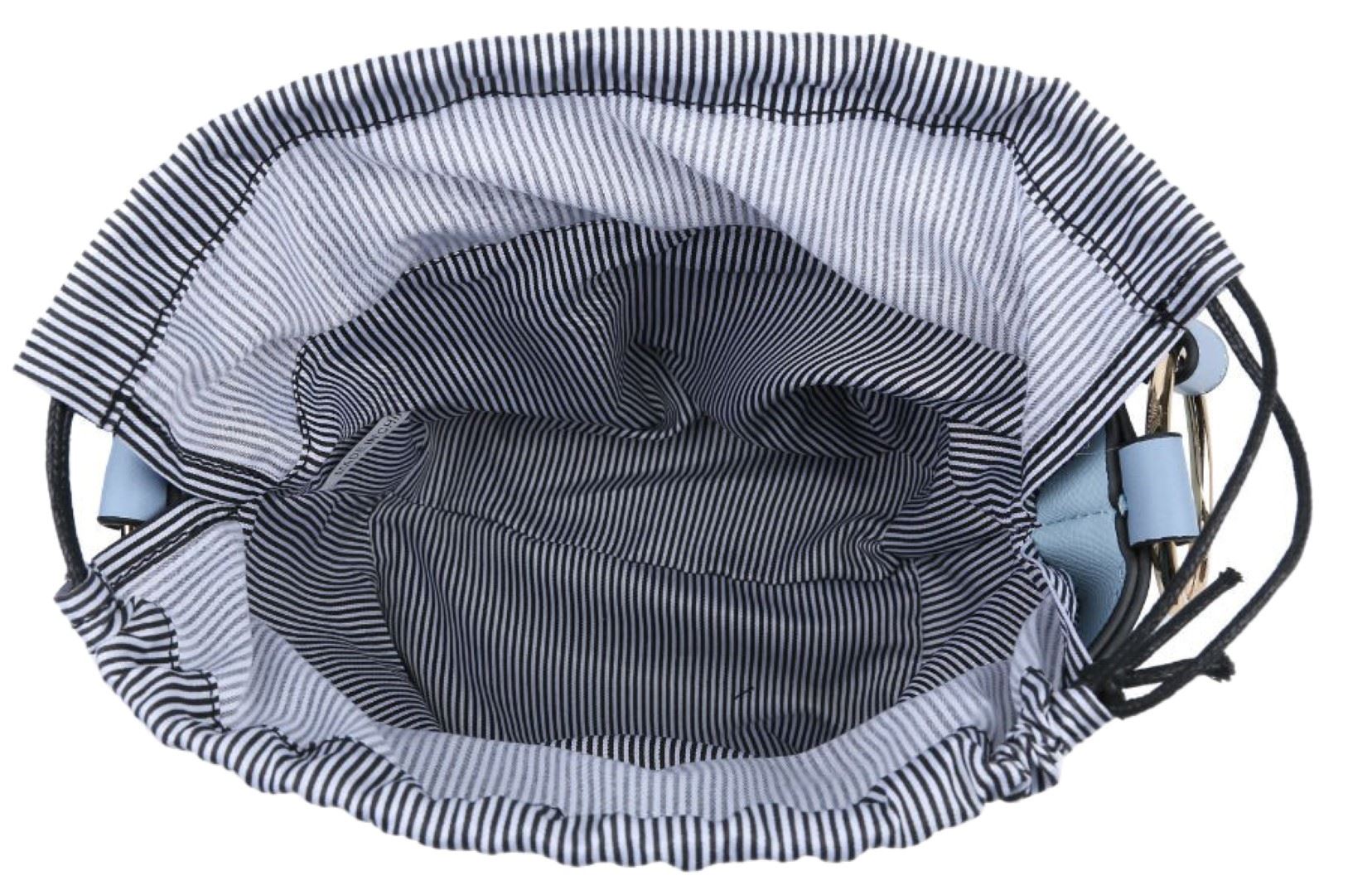 Top para mujer Tachonada Hebilla Hebilla De Tela cordón Bolso de Mano Rayas Casual