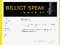 Billigt Speak Logo
