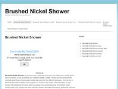 www.brushednickelshower.com