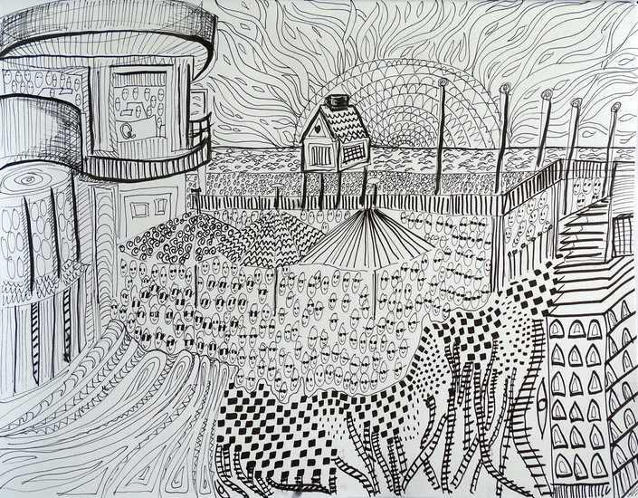 Drawing Beach House Q Music
