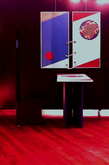 Altaar voor de zeevaart. Vast expositiemateriaal