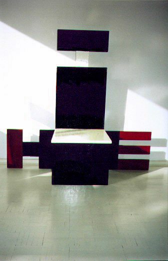 HIE-stoel. Vast expositiemateriaal