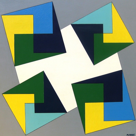 Twee D Big. Geometrisch werk