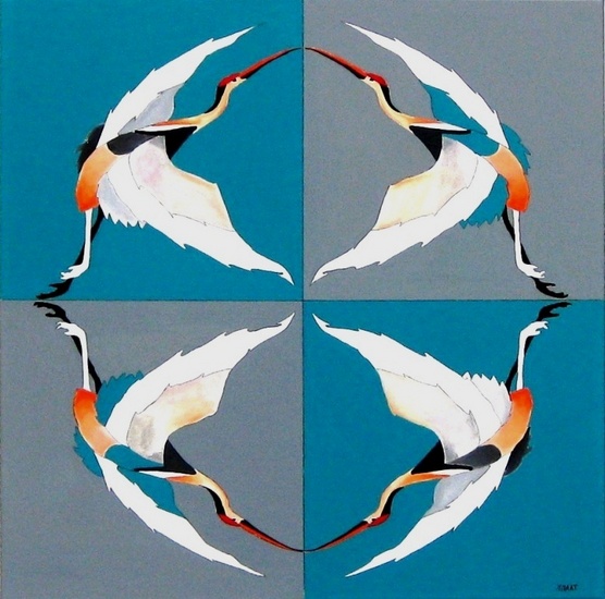 'Rondvlucht in Kwadrant' project: Kwatrijnen en Beeldende Kunst 2010