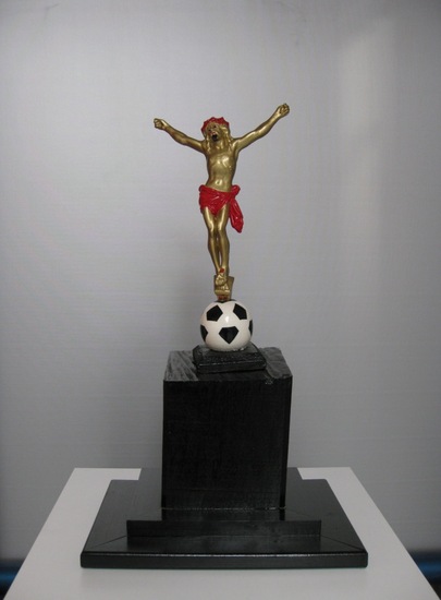 Koning Voetbal. Vast expositiemateriaal