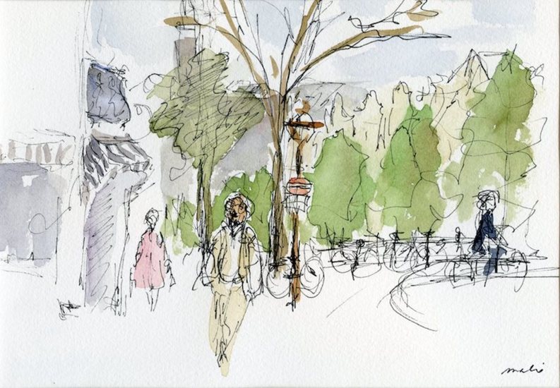 Begining of the Elandsgracht