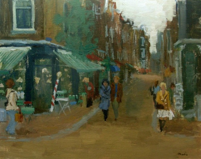 De negen straatjes.Het Runnertje