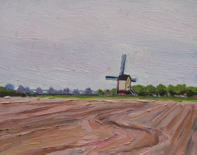 Molen Overasselt vanaf de Tempelstraat 411