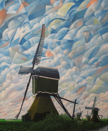 Molens aan de Vlist (mills on the river Vlist)
