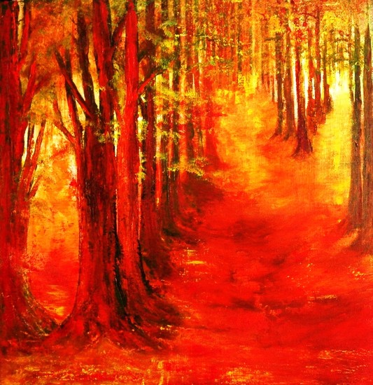 Herfstbos