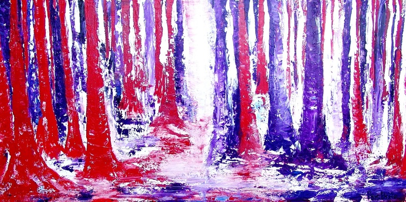 Coloured Forest / AFGEPRIJSD!