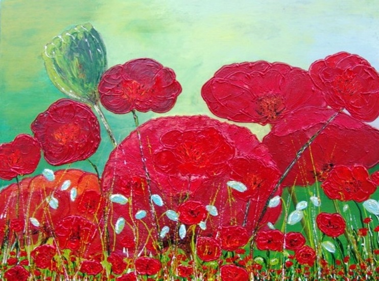 Sunny poppies