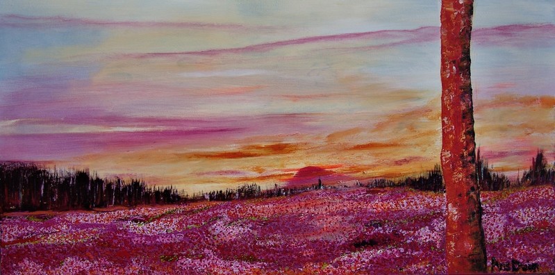 Purple sunset