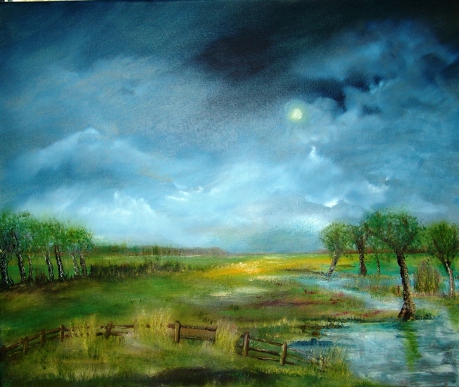 Weids landschap