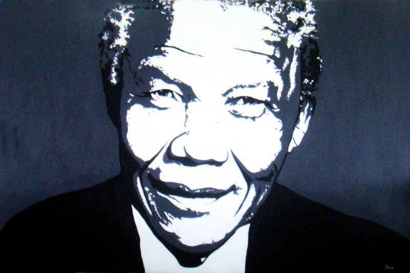 Portret Nelson Mandela