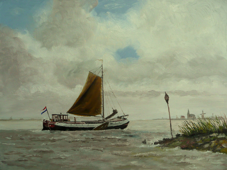 Het tjalkschip Maria