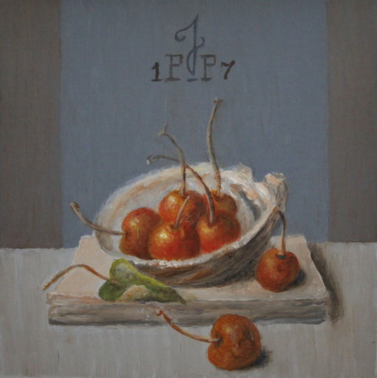 Schelp met Malusappeltjes