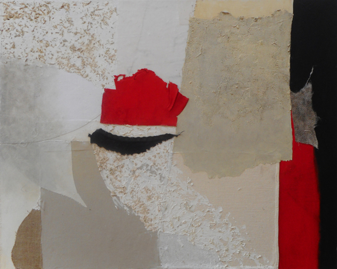 Compositie met stoffen