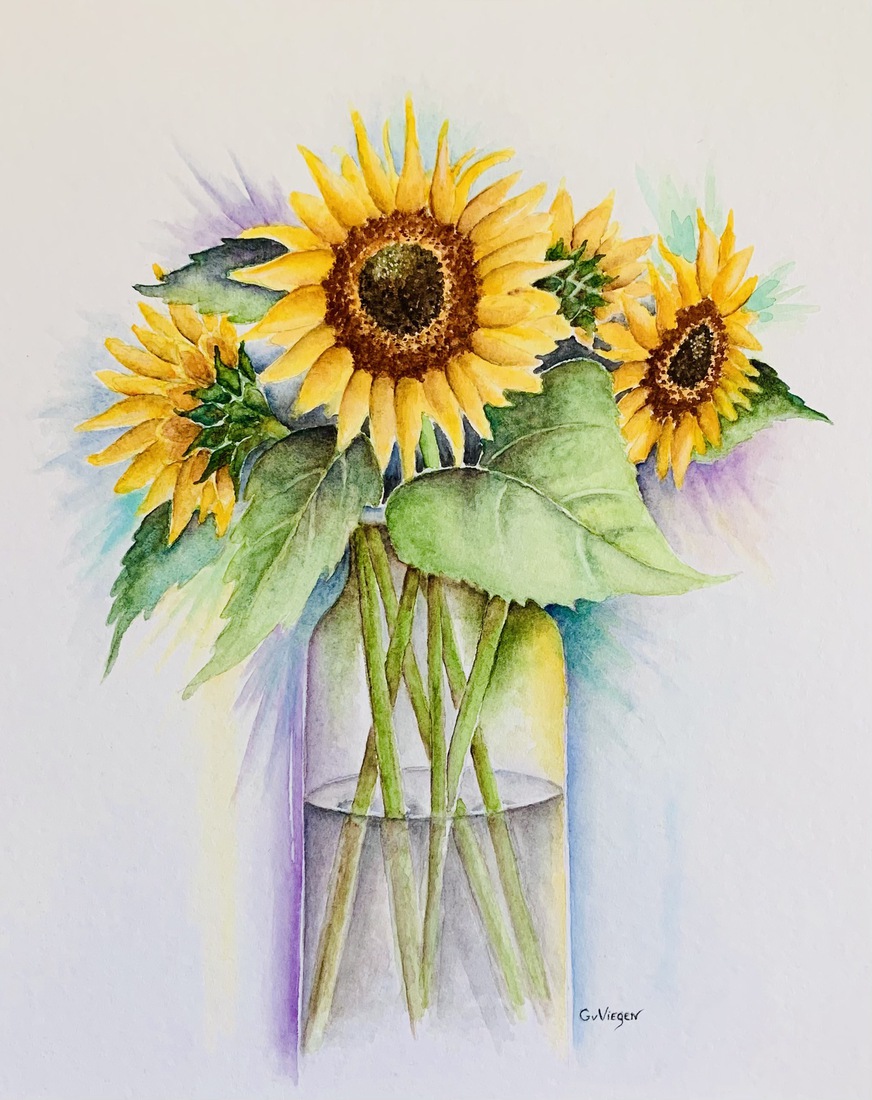 Zonnebloemen