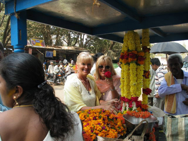 On the market in Bangalore
