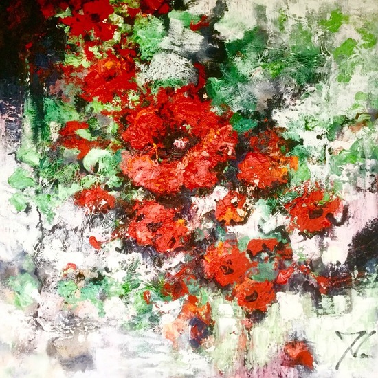Red Flower Garden