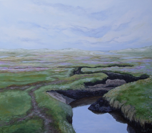landschap 2 Texel, de slufter