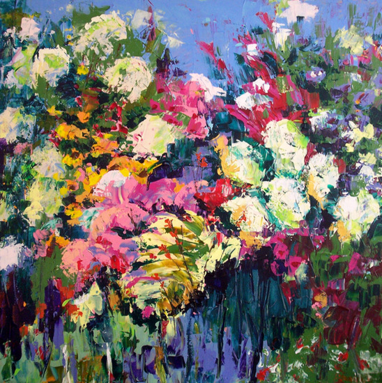 My backyard - Summer (sold)