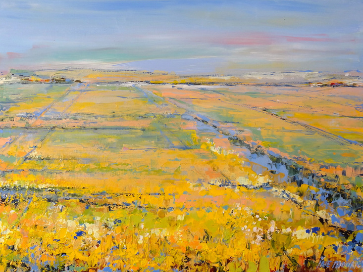 Endless grain fields