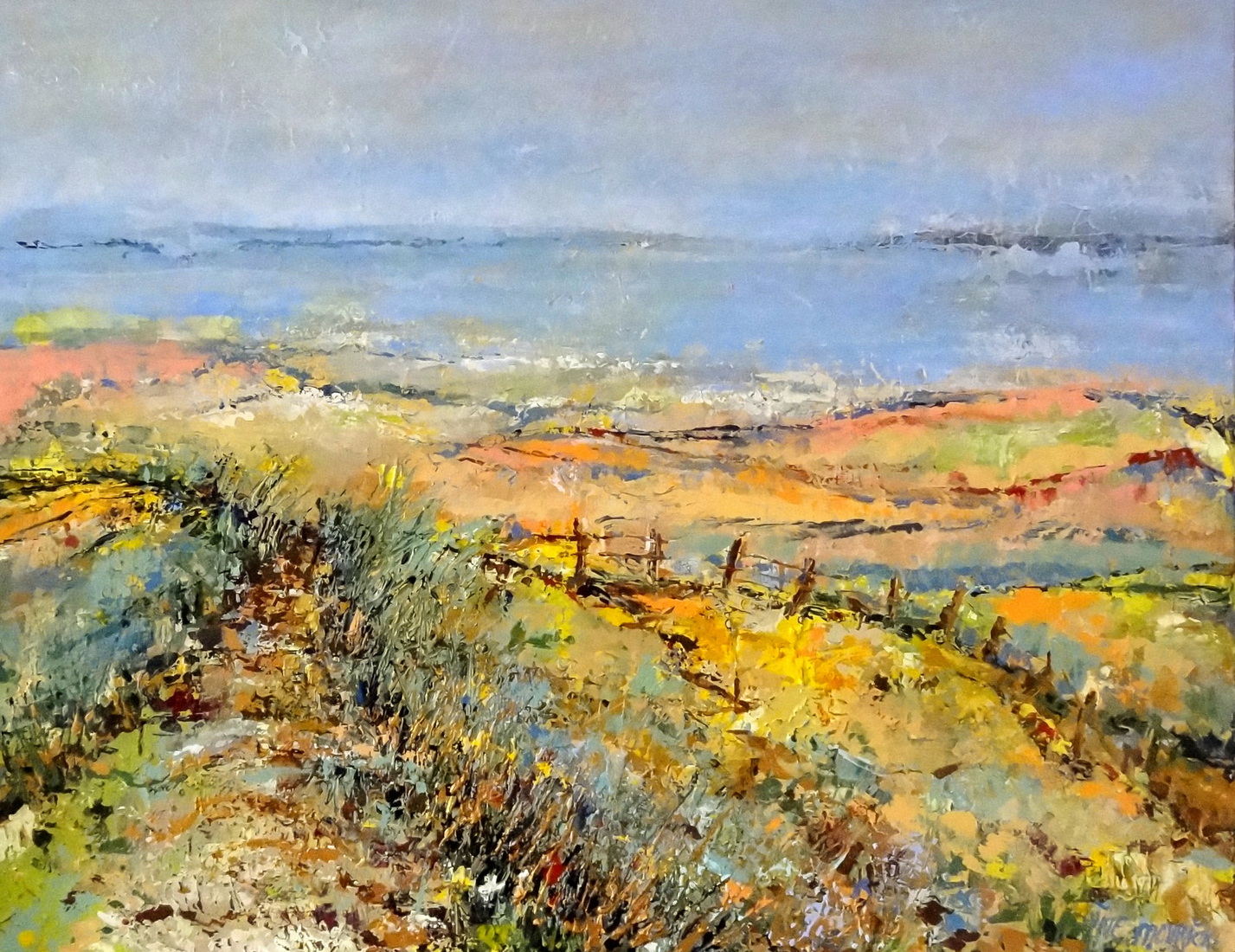 Behind the dunes - (sold)