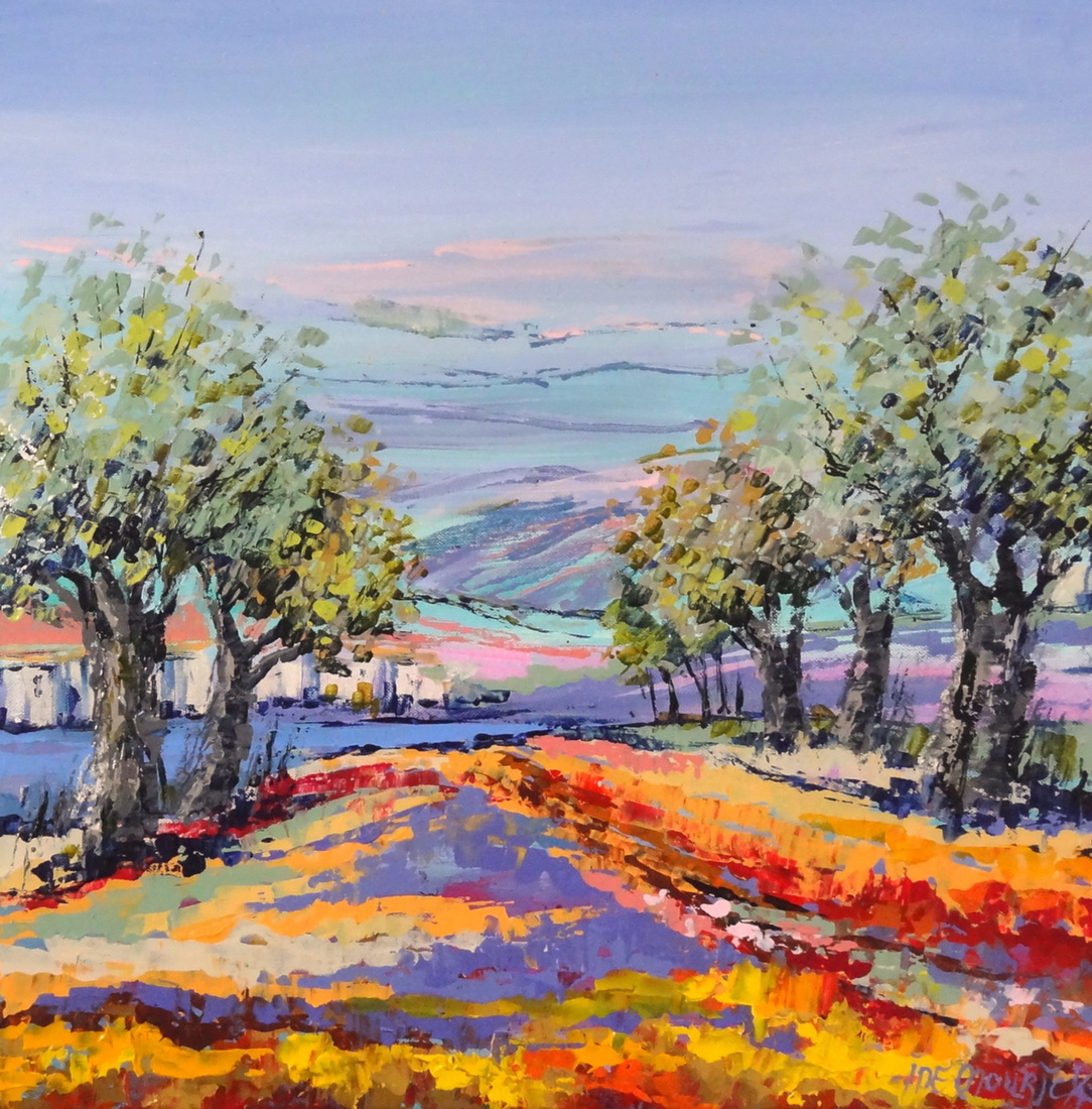 Path to the purple fields (sold)