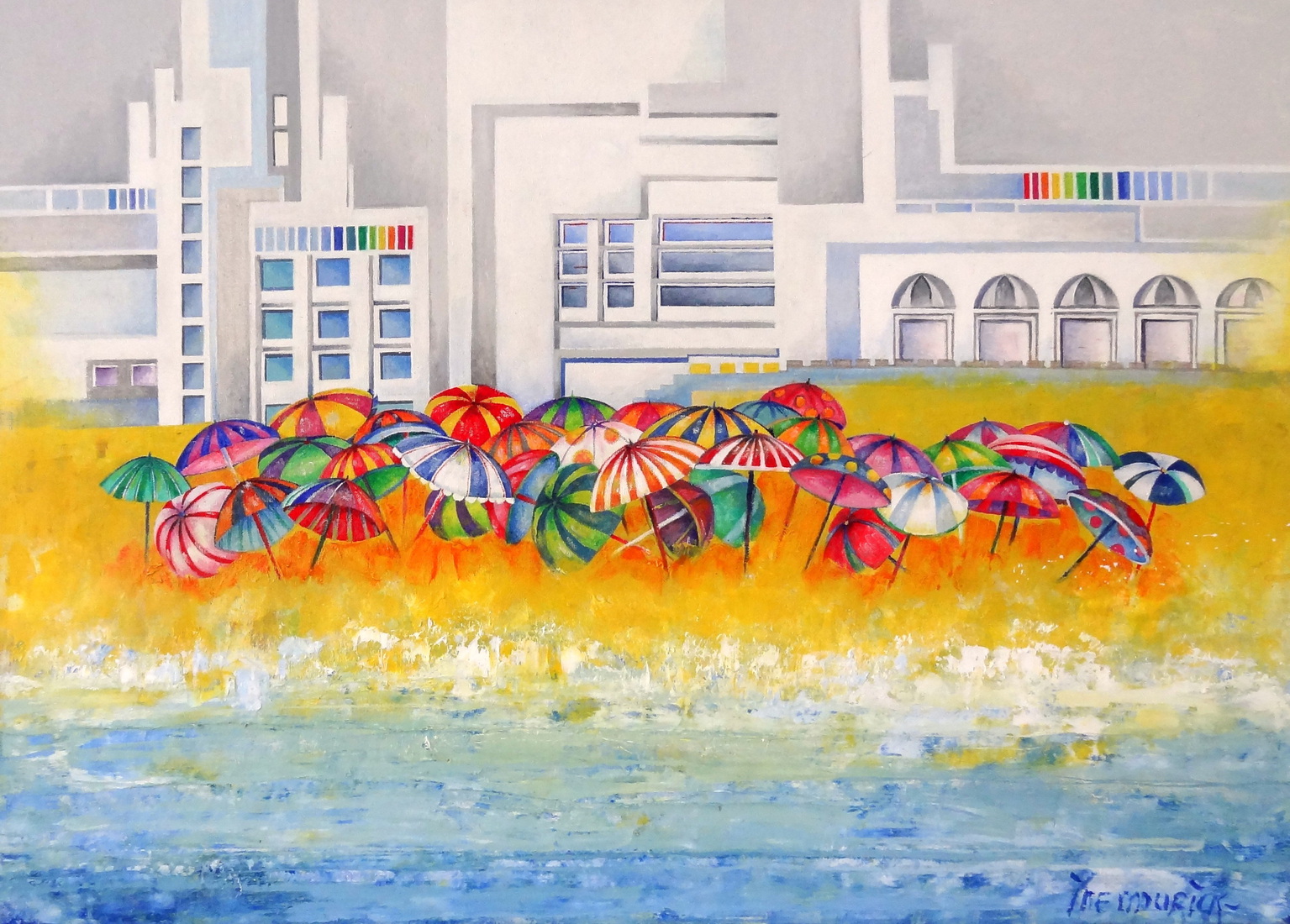 The summer of 2020 (The parasols)