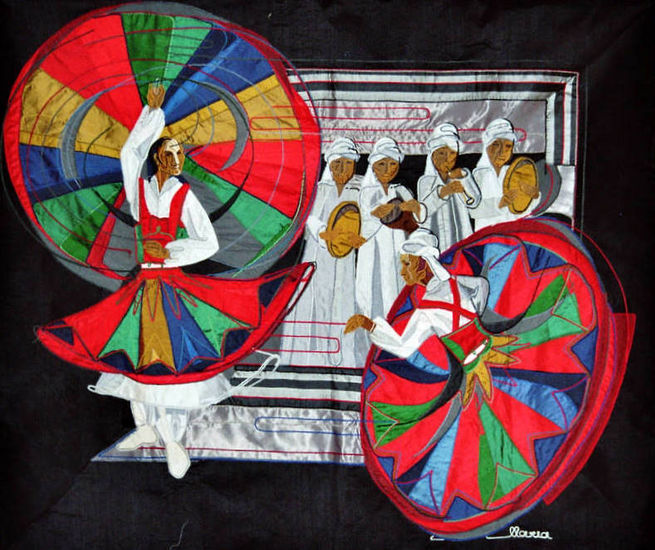 Soufi dansers
