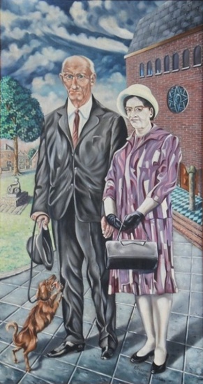 De ouders van de schilder.