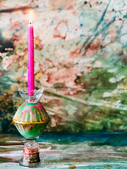 Amazontje candleholder