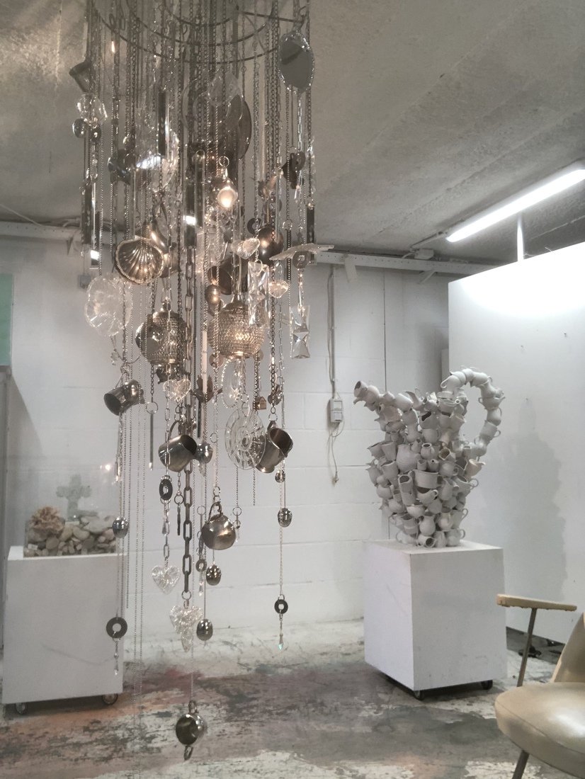 Kroonluchter Sharing Abundance zilver