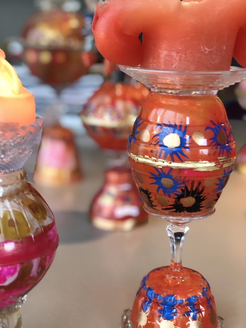 Glans candlestick 64