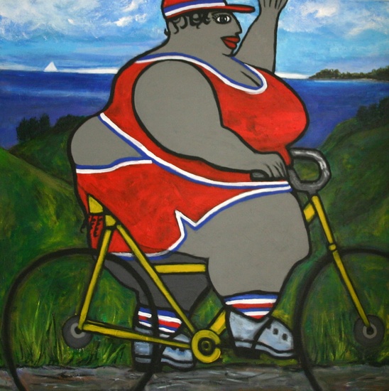 'SHE LIKES TO RIDE HER BIKE'