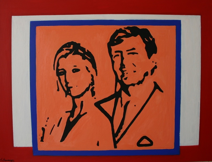 Het Koningspaar Willem-Alexander en Maxima