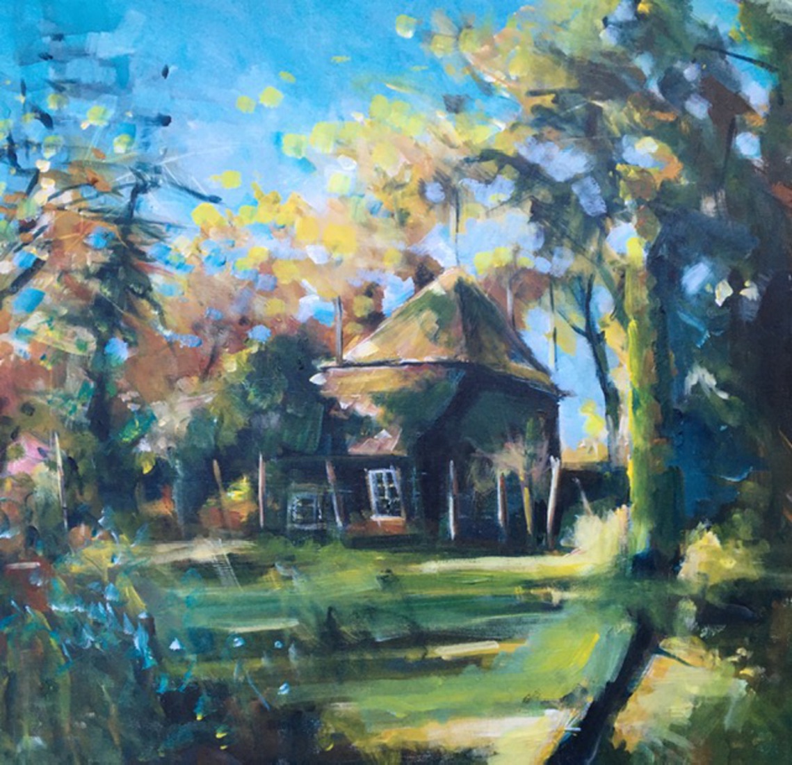 Rhijnauwen, boerenhuisje