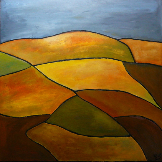 Lichtend landschap II