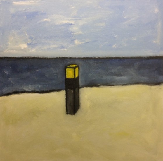 Compositie in geel