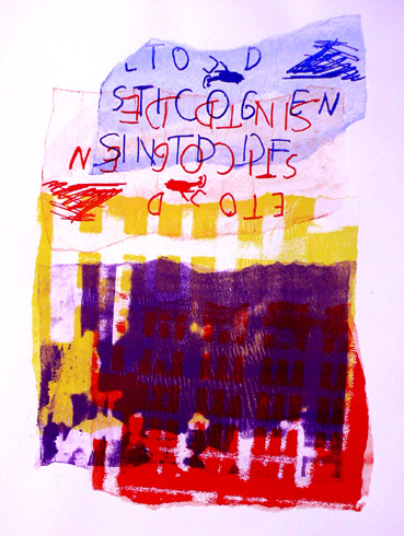 Urban II - colorful happy print art