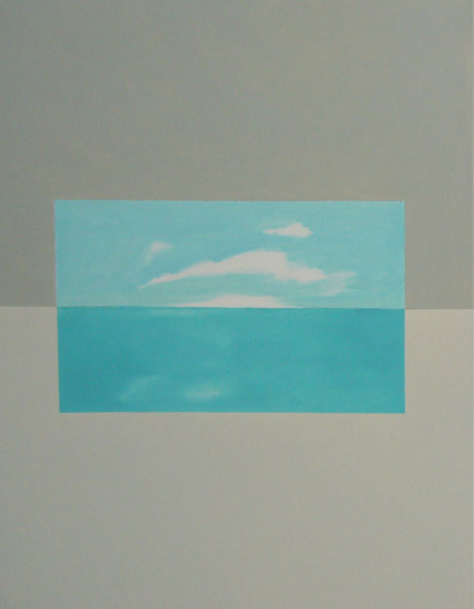 landschap met horizon a