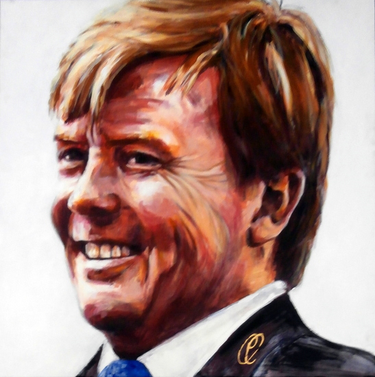 portret Willem Alexander staatsie portret editienl
