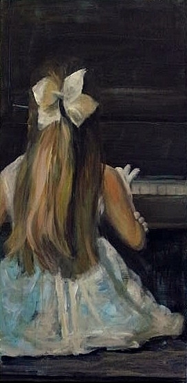 Carlart Meisje aan de piano
