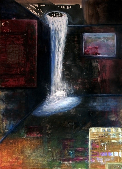 Waterval in Kamer