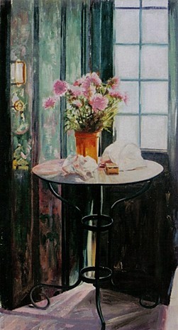Groen interieur