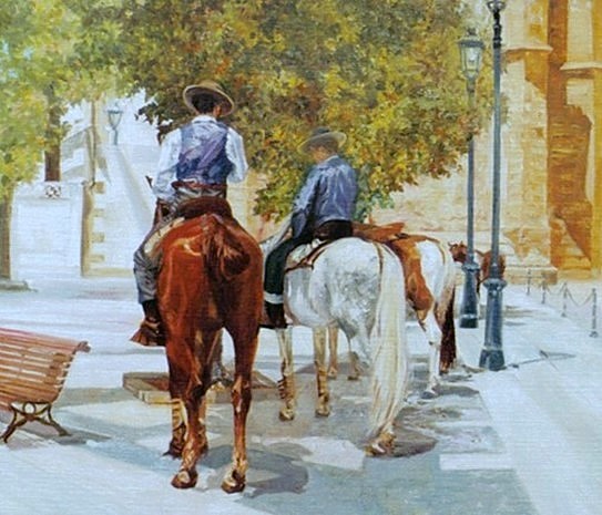 Fiesta in Valencia de Alcantara